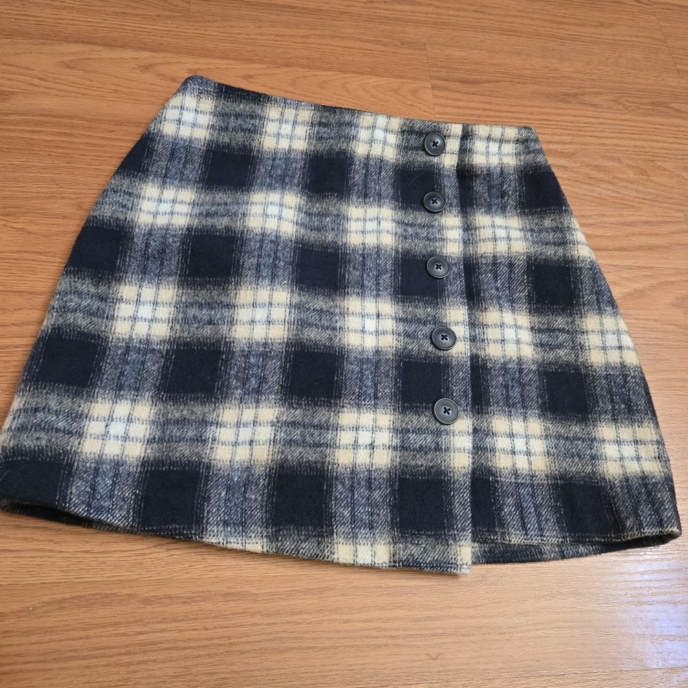 Forever 21 Women's‎ Sz Small Plaid Mini Skirt Clueless Preppy Y2k 90s Retro Fall